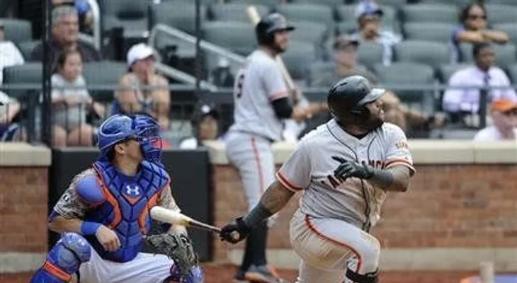 Doble de Sandoval da a Gigantes victoria ante Mets 