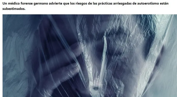 La masturbación mata hasta a cien alemanes cada  año