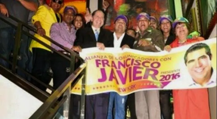 Comunicadores en NY respaldan a Francisco Javier 