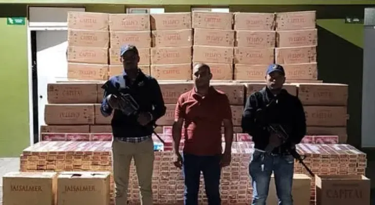 Autoridades incautan contrabando de cigarrillos por un valor de RD$ 7 millones en Moca