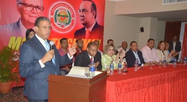 Sector Externo del PRSC se reúne con candidatos a cargos electivos 
