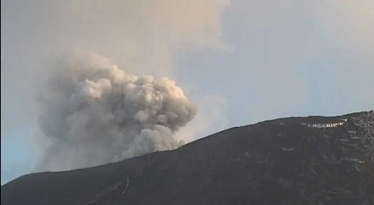 Aumenta la actividad del volcán Popocatépetl en las últimas horas