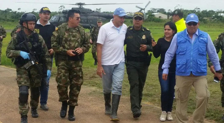 Liberan a funcionario de la ONU en Colombia