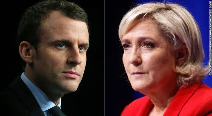 Macron y Le Pen avanzan a la segunda vuelta en Francia, según estimados