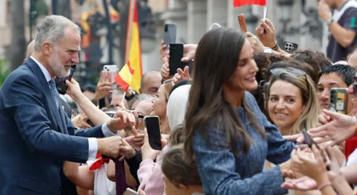 Felipe VI y Letizia visitan Ceuta en el primer viaje oficial de la Casa Real en 19 años