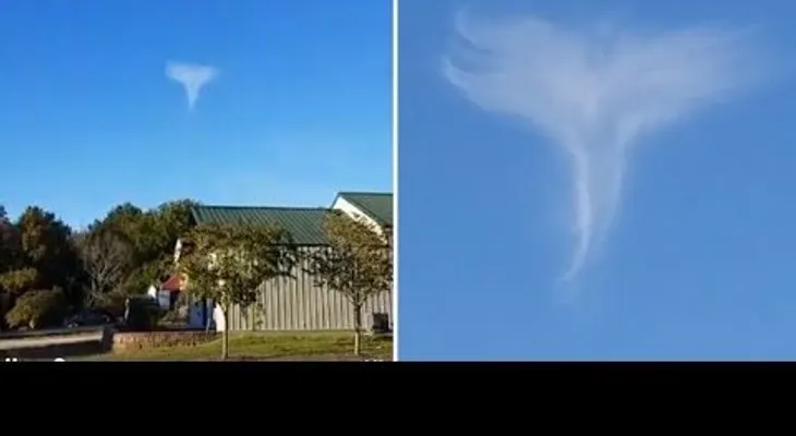 Video de una nube en forma de ángel enciende las redes
