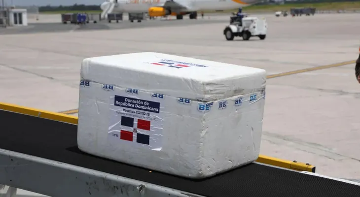 República Dominicana dona más de 400,000 vacunas contra la COVID-19 a Honduras y Guatemala