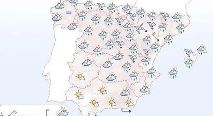 Las lluvias seguirán este domingo