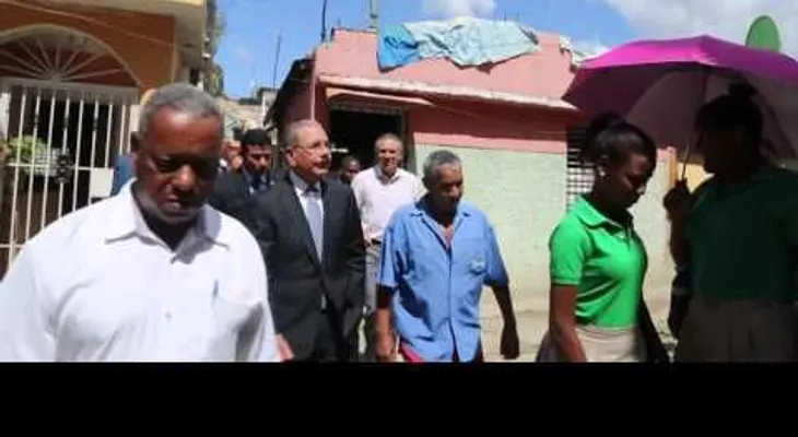 Danilo instruye saneamiento de cañada  (VIDEO)