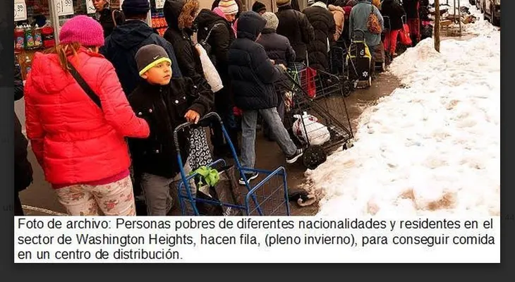 La pobreza se dispara en vecindario dominicano de Washington Heights-NY