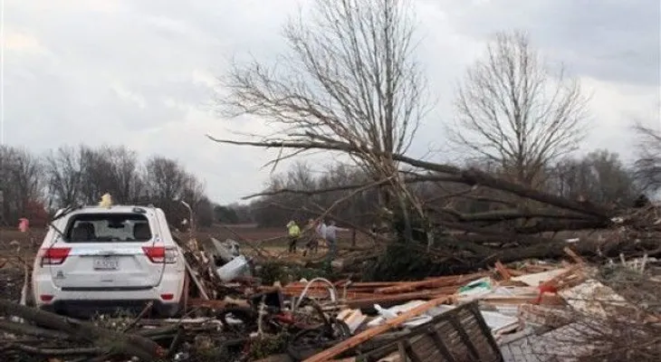 Mueren 7 personas por tormentas en el sur de EEUU