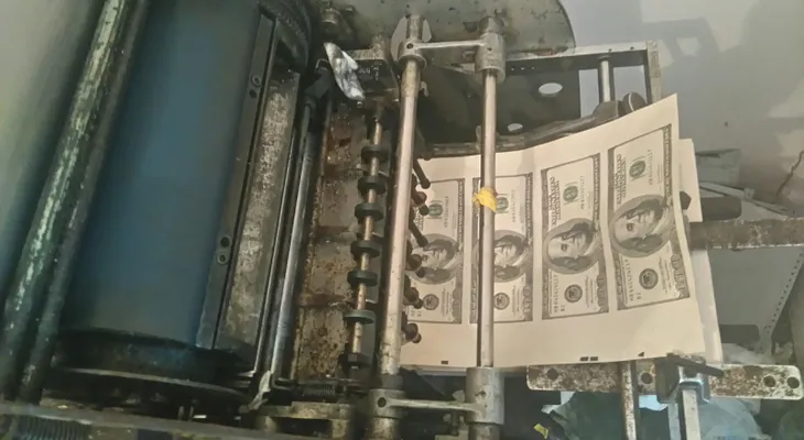Apresan hombre vinculado a banda de falsificadores de dinero