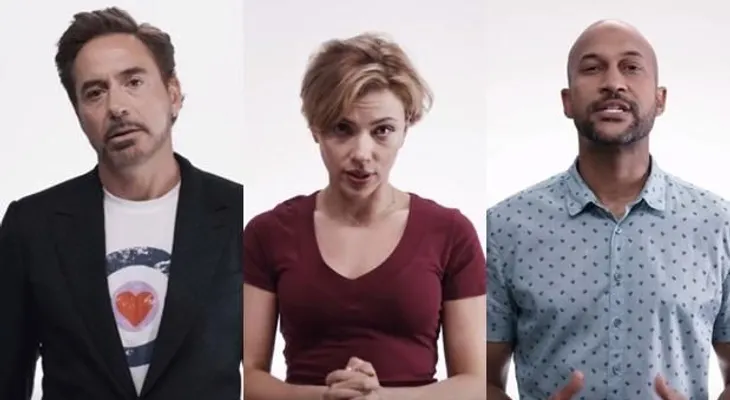 Los actores de The Avengers; se unen en un vídeo contra Donald Trump