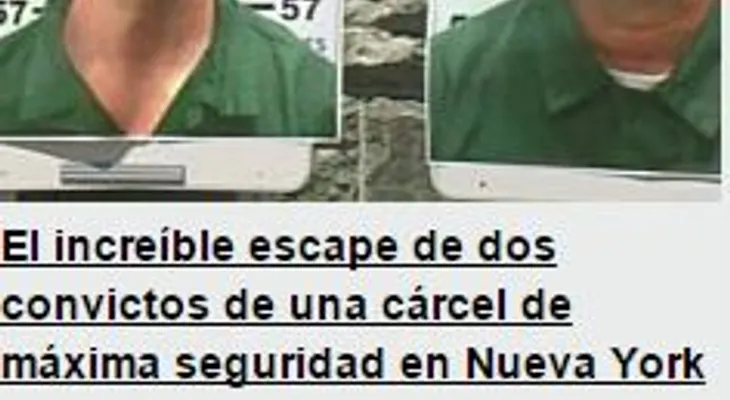 100 mil dólares por información dos presos escaparon cárcel de NY  