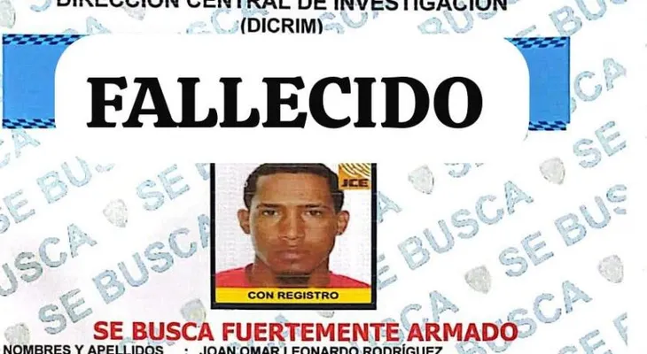 Jhoan "Fugao" Leonardo muere tras enfrentamiento con la Policía en Pimentel-Nagua