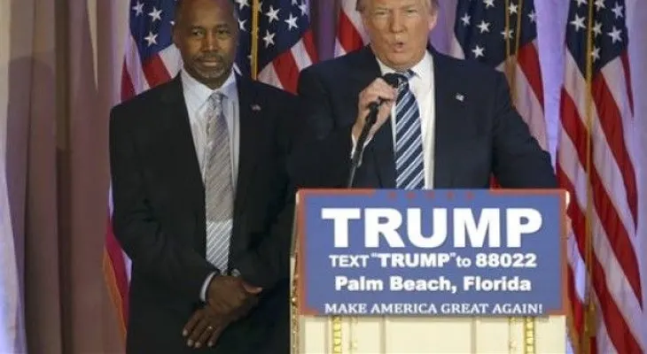 Ben Carson respaldará a Donald Trump