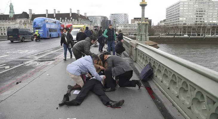 Las fotos del atentado en el Parlamento de Londres