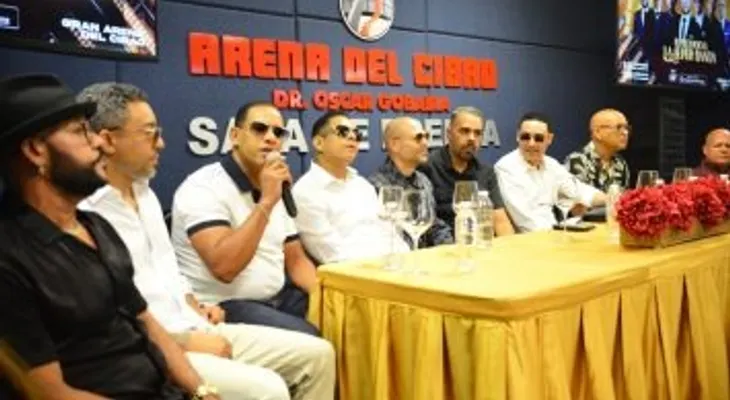El Prodigio y La Súper Banda reviven el merengue típico con 'El Reencuentro' en la Gran Arena del Cibao