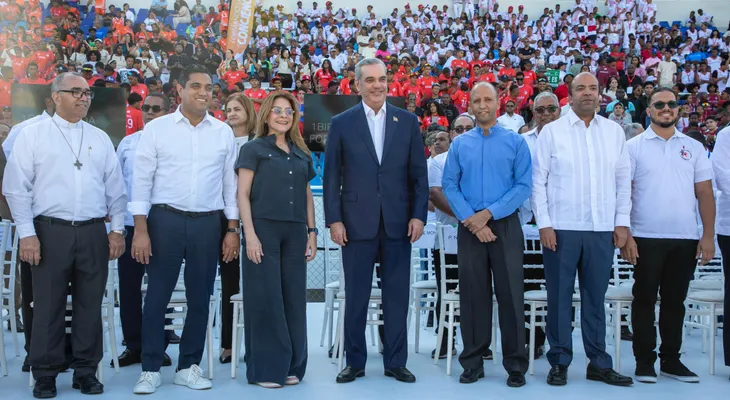 Abinader asiste a XVI Edición Juegos Nacionales Salesianos, dedicados en su honor