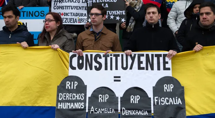 El mundo reacciona a la Asamblea Constituyente de Venezuela
