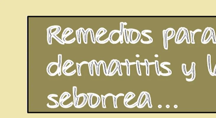 Remedios para la seborrea