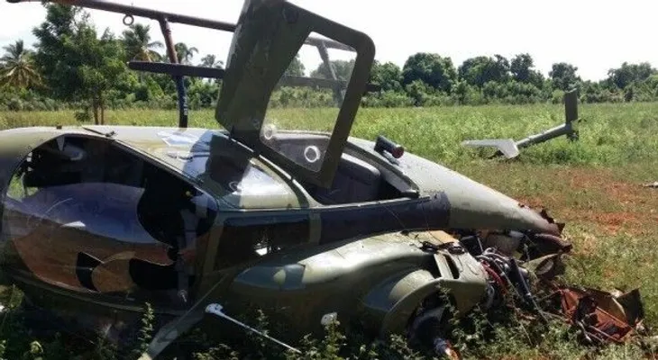 Una persona muere al desplomarse helicóptero  en Puerto Rico