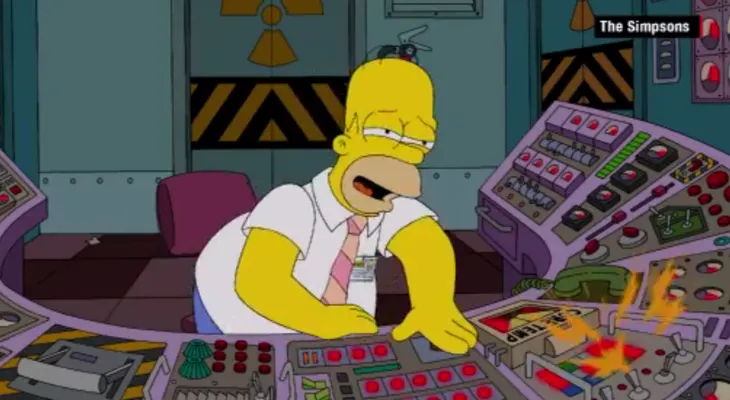 No solo es la borrachera lo que hace que Homero Simpson esté somnoliento, ¡tiene narcolepsia!