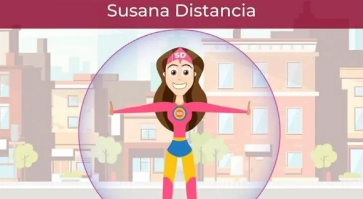 México utiliza a heroína "Susana Distancia" para evitar contagios de coronavirus 