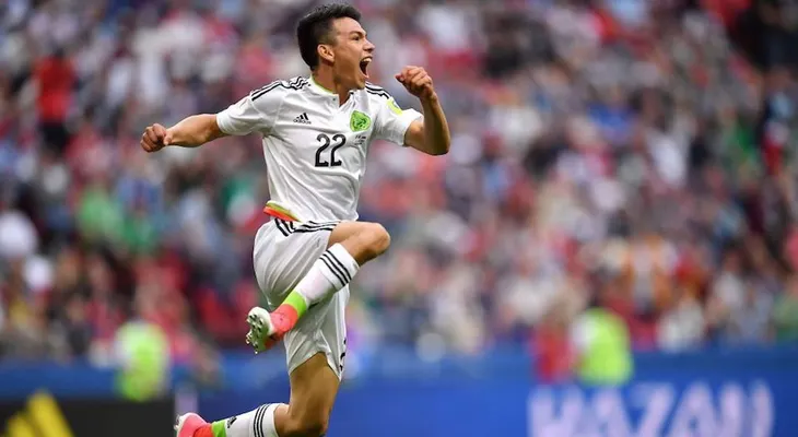 México sorprende a Rusia y califica a semifinales de la Confederaciones