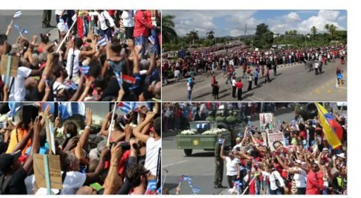 Santiago de Cuba rinde homenaje a Fidel Castro (VIDEO)