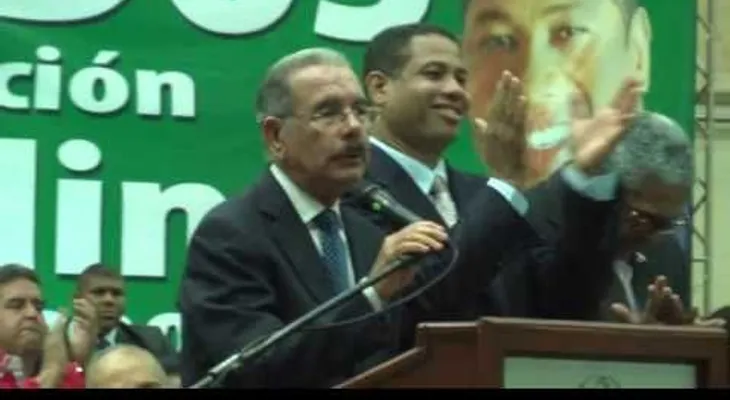 Danilo Medina, proclamado por el PRI (VIDEO)