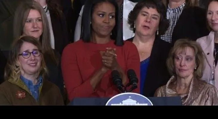 Emotivo adiós de Michelle Obama de la Casa Blanca