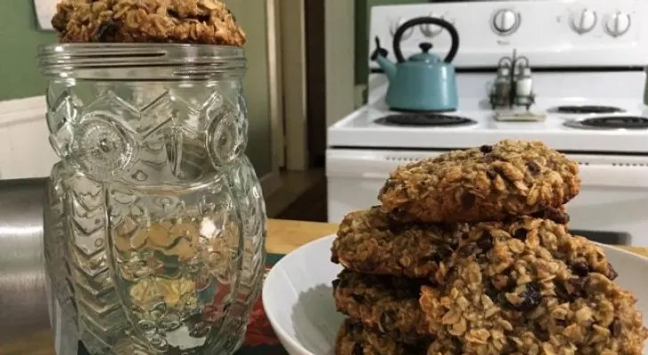 Una receta con deliciosas galletas de avena, para chuparse los dedos