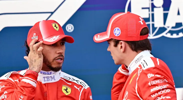 Leclerc y Hamilton revelan cara a cara para cerrar la crisis en Ferrari tras el toque en Monza