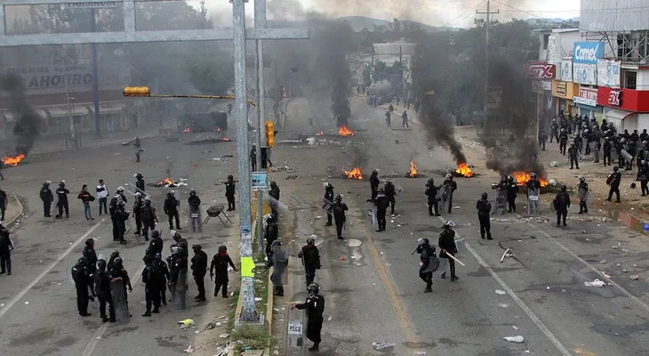 Disturbios en Oaxaca: un saldo doloroso en medio de continuos enfrentamientos
