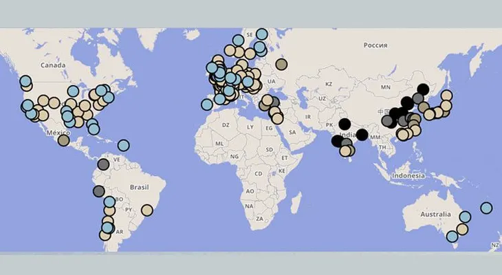 ¿Necesito una mascarilla hoy? Primer mapa que mide la contaminación del aire mundial en tiempo real