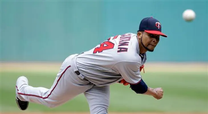 Ervin Santana guía a Mellizos a barrida sobre Indios 