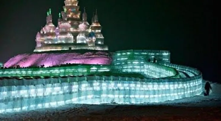 Fotos: magníficas esculturas de hielo que parecen de cuento