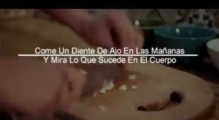 Come un diente de ajo cuando te levantes y mira que sucederá