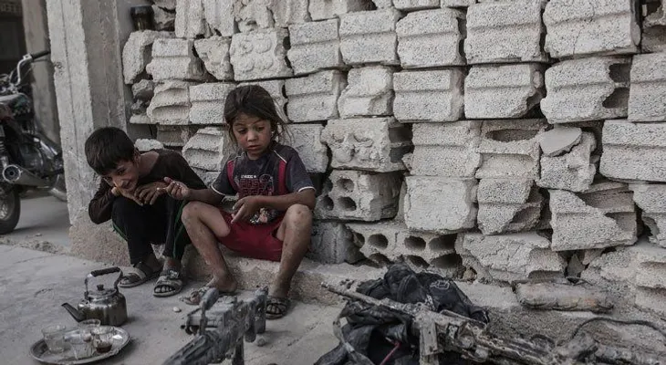 Las opciones de los niños sirios en la guerra