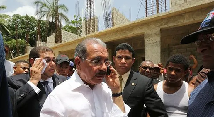 Escuela que visitó Danilo estará terminada en septiembre 