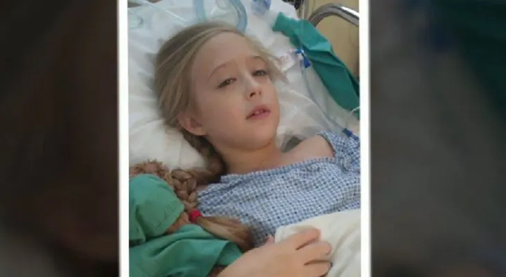 Niña de ocho años lucha contra el cáncer de seno