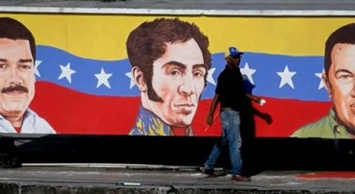 Marchan en Caracas contra sanciones Congreso EUUU 