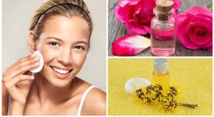 Una loción de rosas y hamamelis mejoran tu rostro. ¡No dejes de probarla!