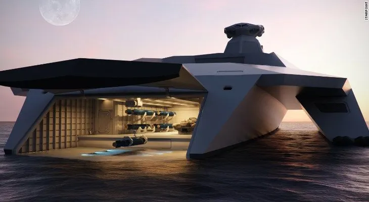 La Real Marina británica presenta un potente barco de batalla futurista