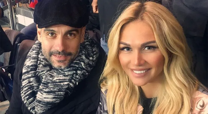 Quién es la sexy modelo rusa que vio un partido de la Liga Francesa con Pep Guardiola
