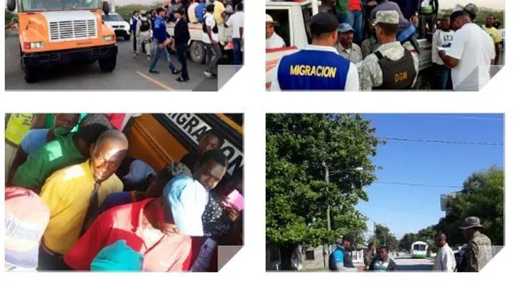 Migración interviene franja fronteriza y detiene mil 019 haitianos