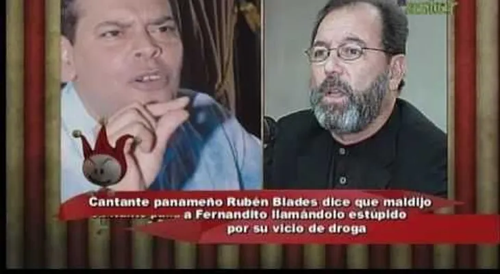 Rubén Blades revela que encontró a Fernando Villalona muy grave metido en drogas en EEUU (VIDEO