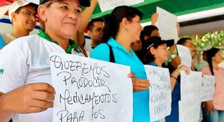En Carabobo producción farmacéutica está paralizada a más de la mitad 
