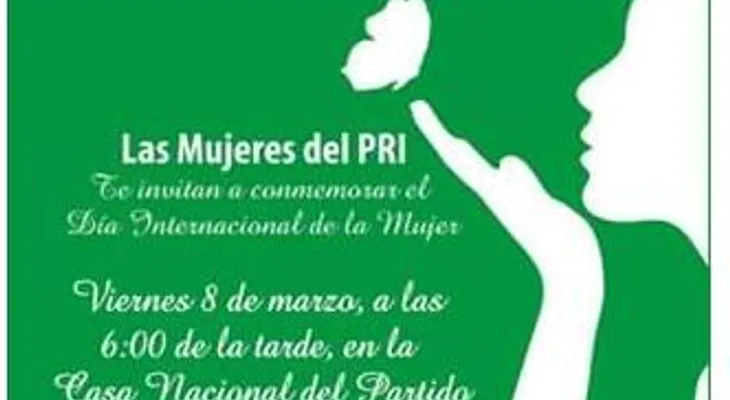 El PRI realizará acto para reconocer a las mujeres, este viernes 8 de marzo